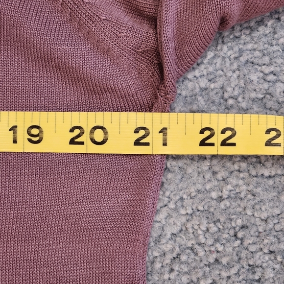 VTG Field Manor Silk Blend Cardigan Size L Color lavender 💜 - Picture 7 of 15